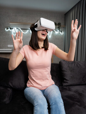 Step into new worlds with this advanced VR